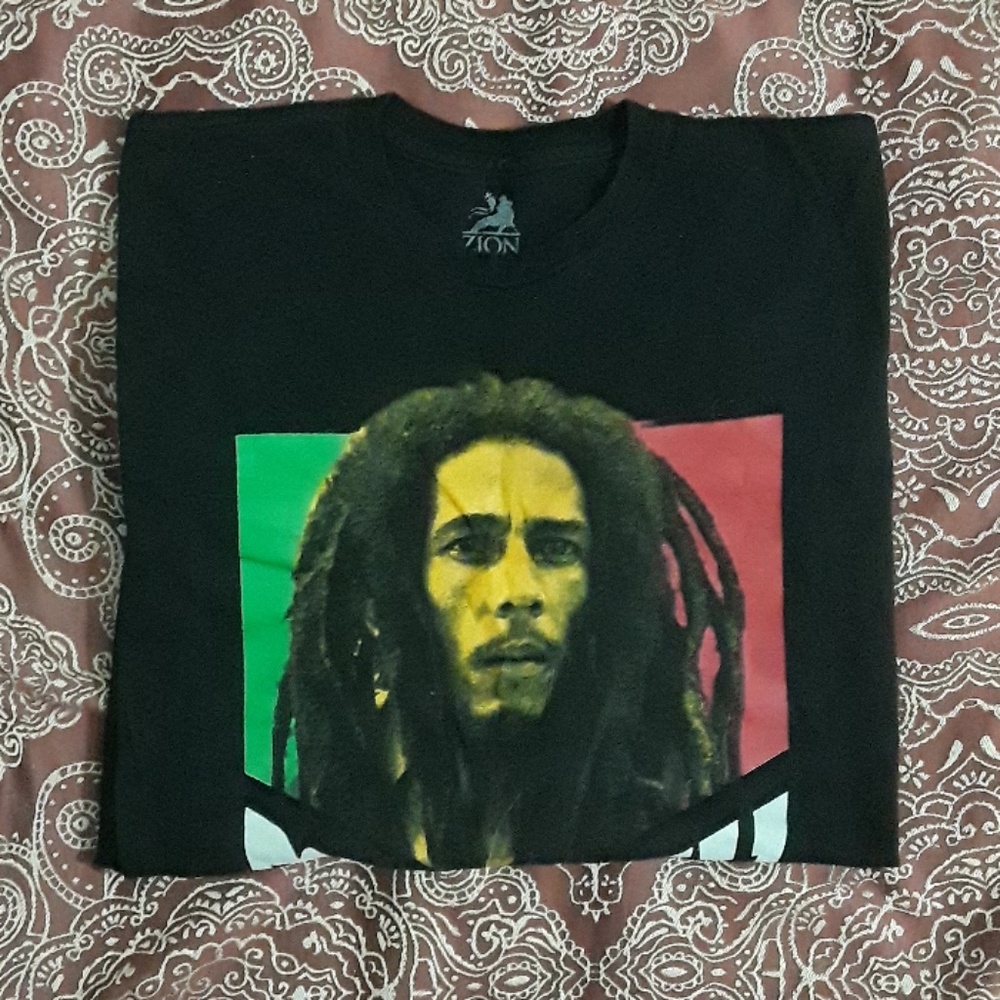 Bob Marley graphic design t-shirt